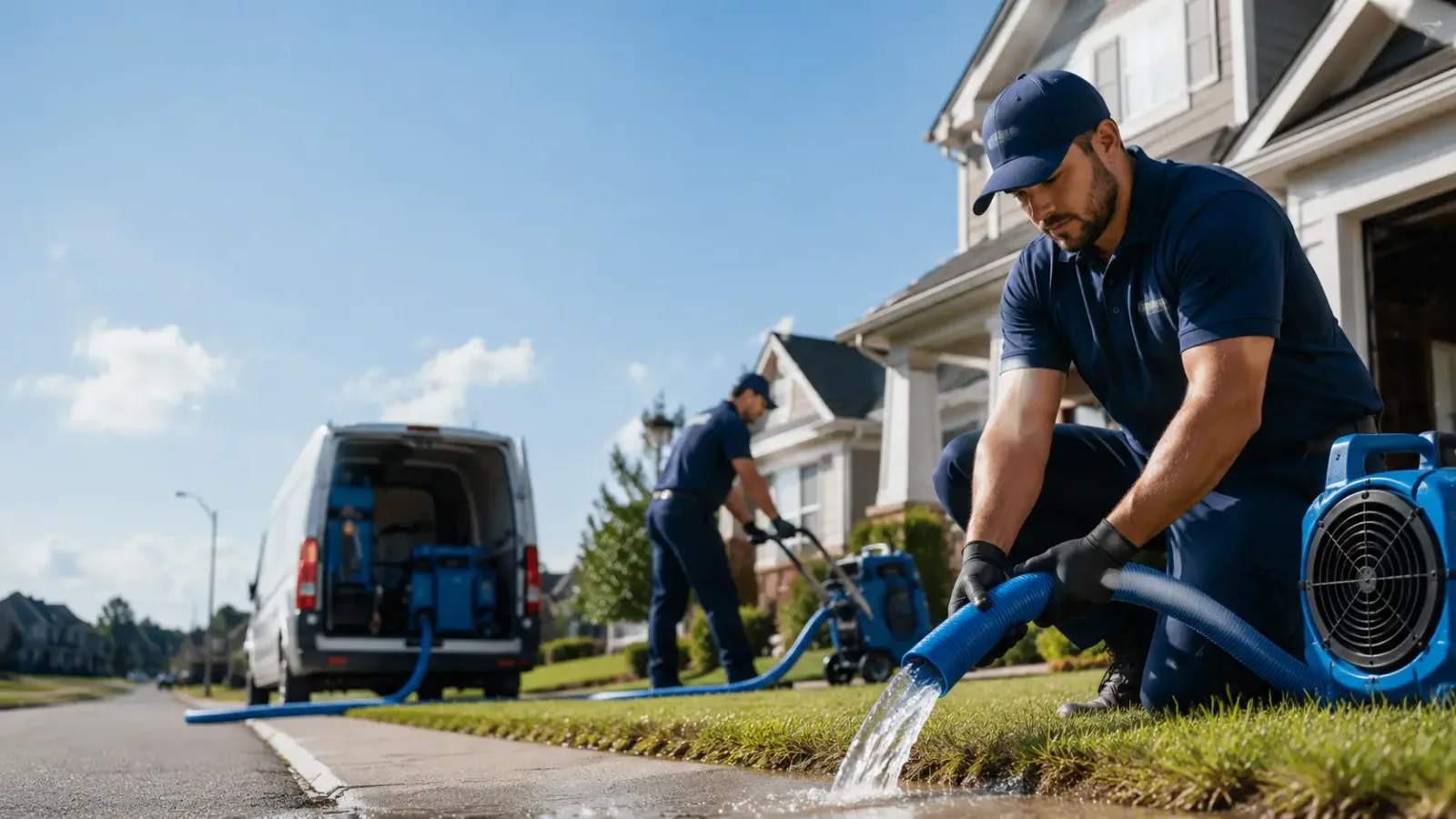Flood Damage Restoration in Ledbetter, TX